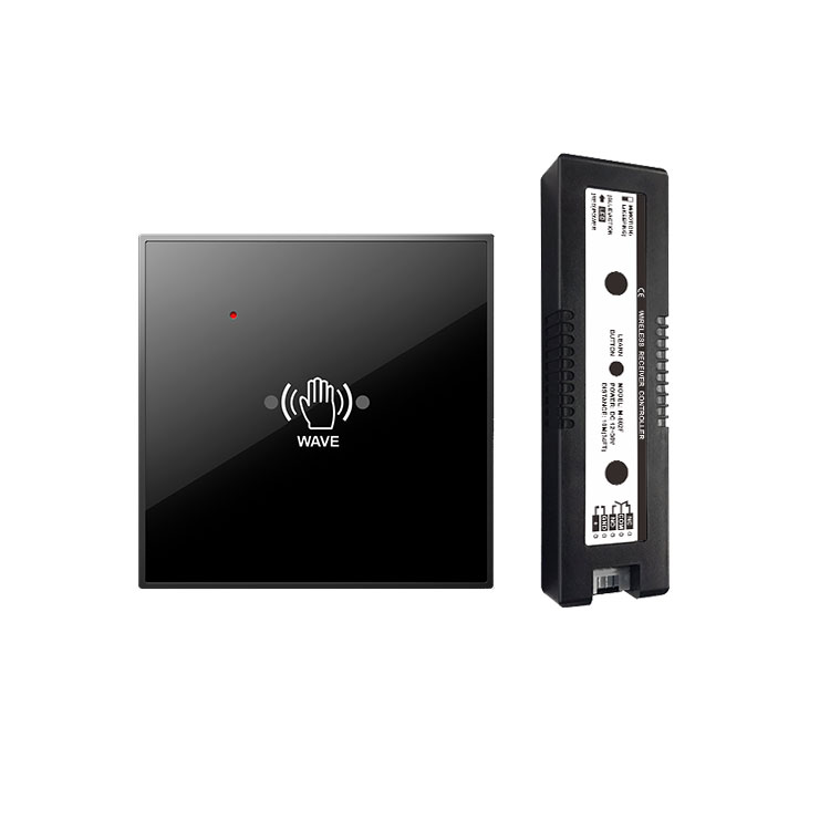 SIPU 505MHW Black Wireless Wave Switch Kit