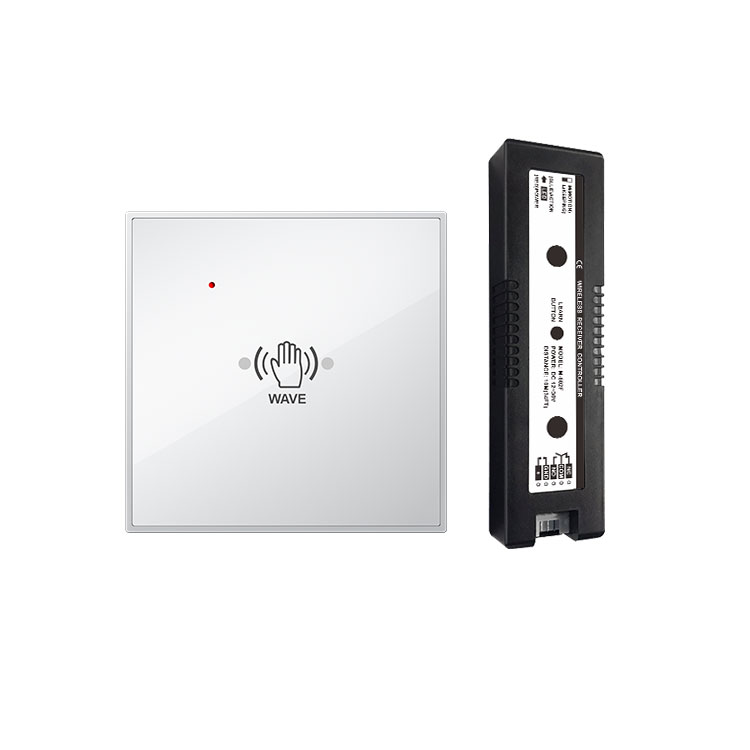SIPU 505MHW White Wireless Wave Switch Kit