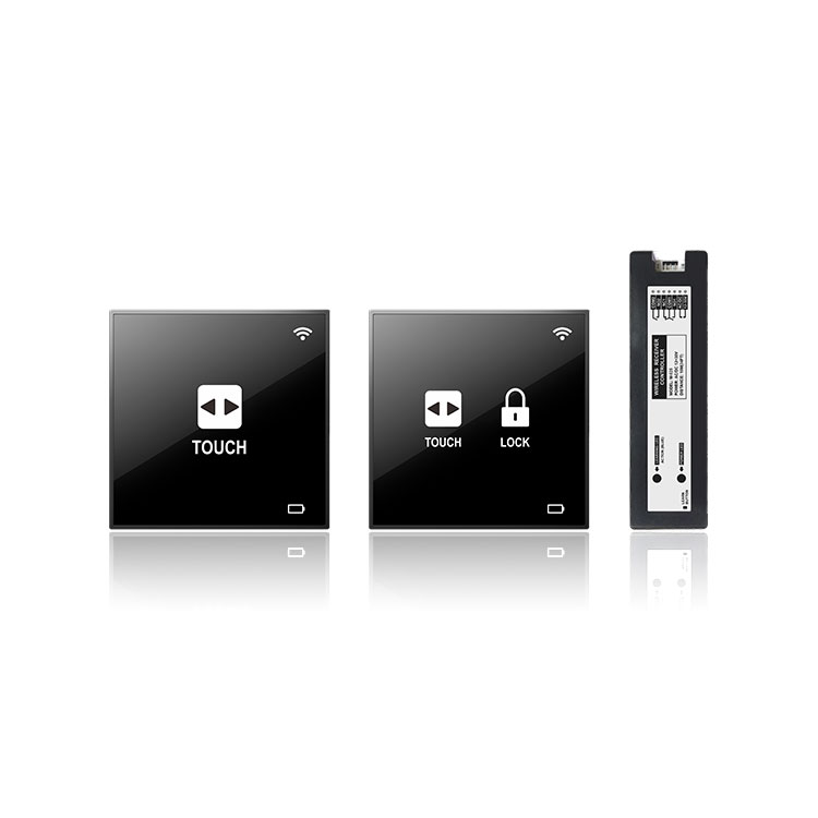 SIPU 525 Black Touch & Lock Switch Set