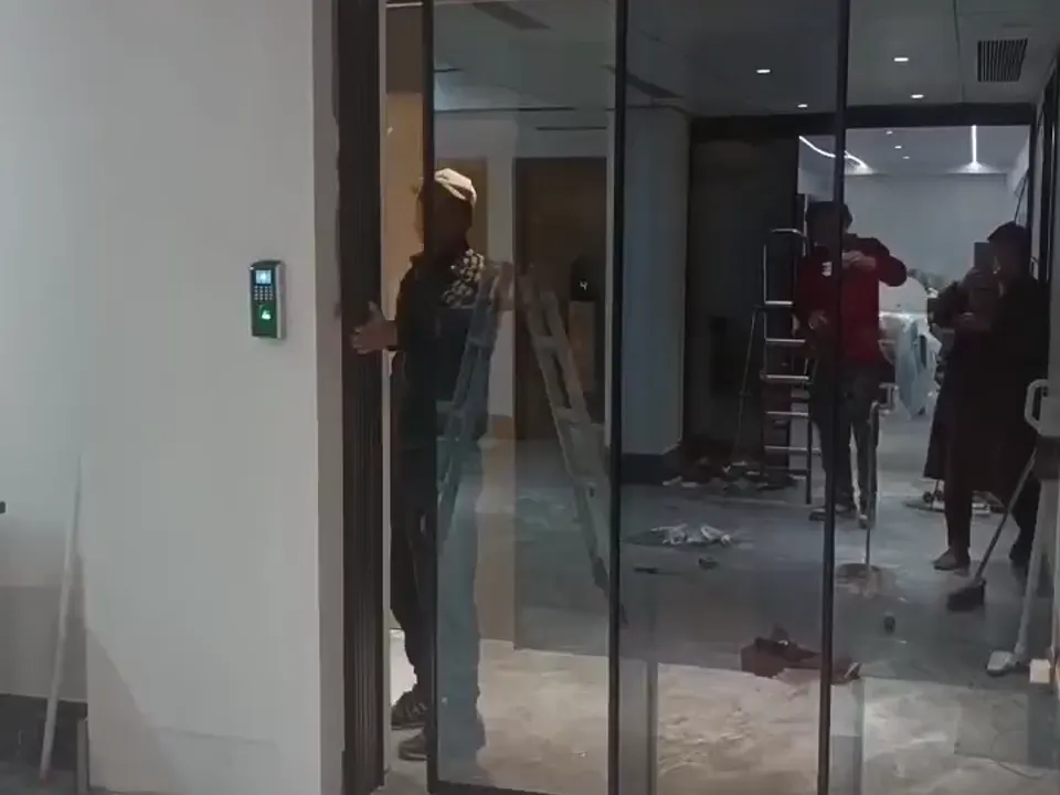 2+1 Telescopic Elevator-Lobby Door in Hangzhou
